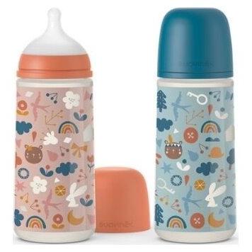 Suavinex Biberón Tetina Fisiol,Silicona T/L 360Ml