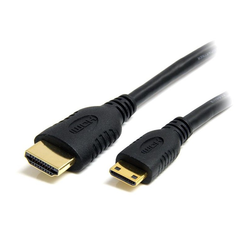 StarTech.com - Cable HDMI de alta velocidad con Ethernet 1m - HDMI a Mini HDMI - Macho a Macho HDACMM1M