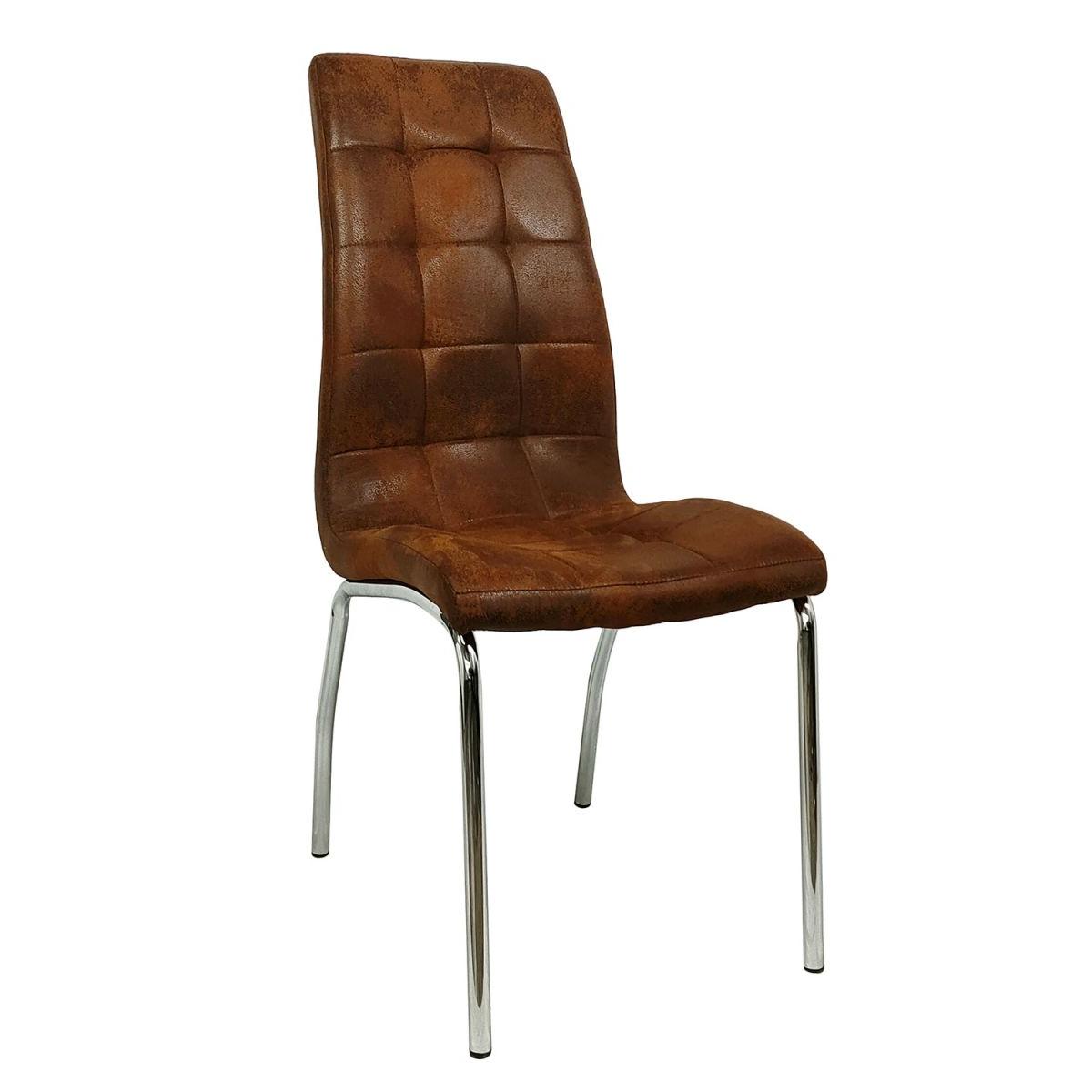Regalos Miguel - Packs Sillas Comedor - Pack 2 Sillas Liam - Marrón Vintage