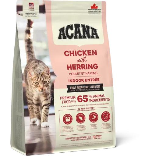 Acana Pienso Indoor Entrée para Gatos de Pollo (Gatos , Comida , Pienso) - 4.5 KG