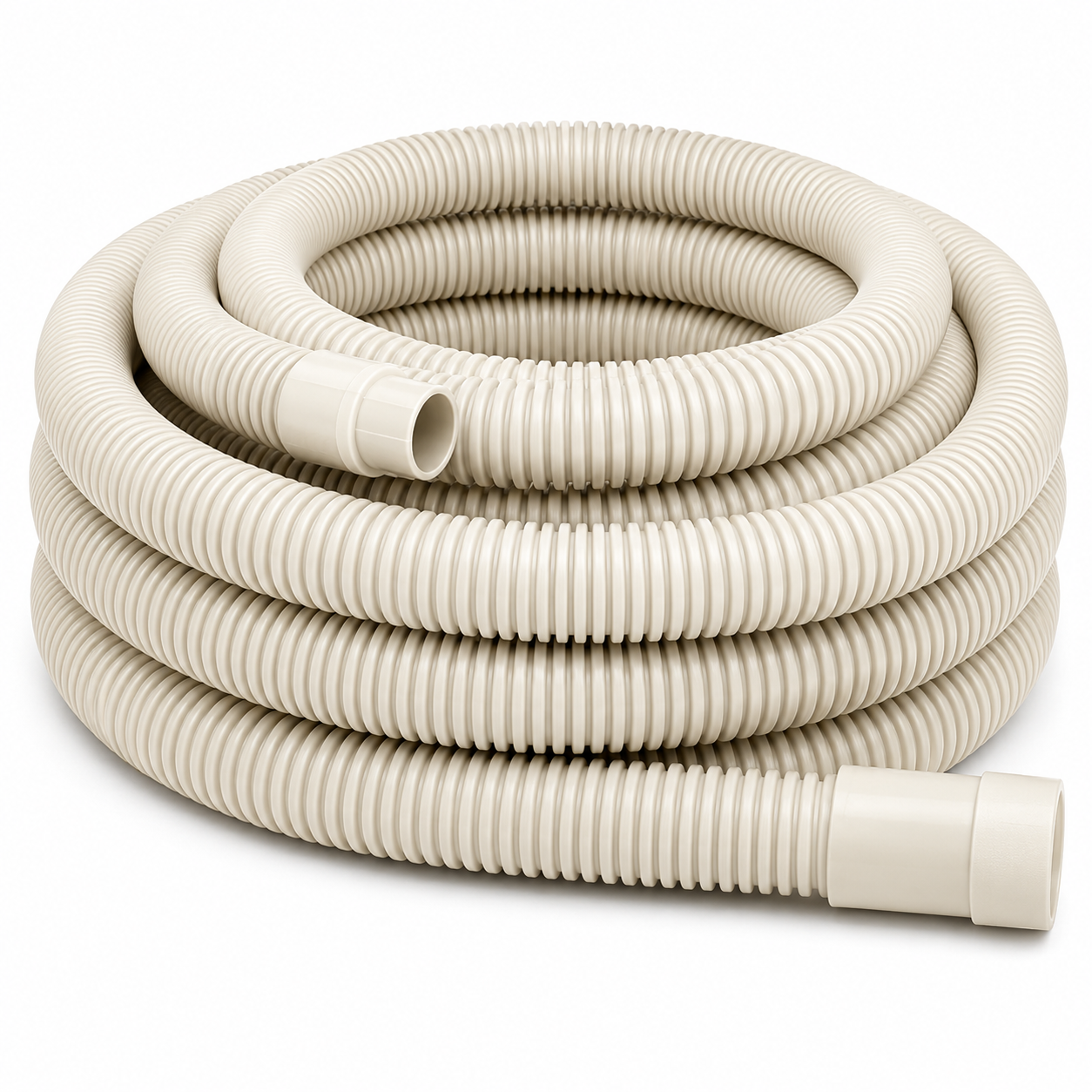 Tubo Corrugado Drenaje de Condensados Ø16 mm – Conexiones Macho/Hembra Ø18-20 mm – 5M de Longitud – Flexible y Resistente