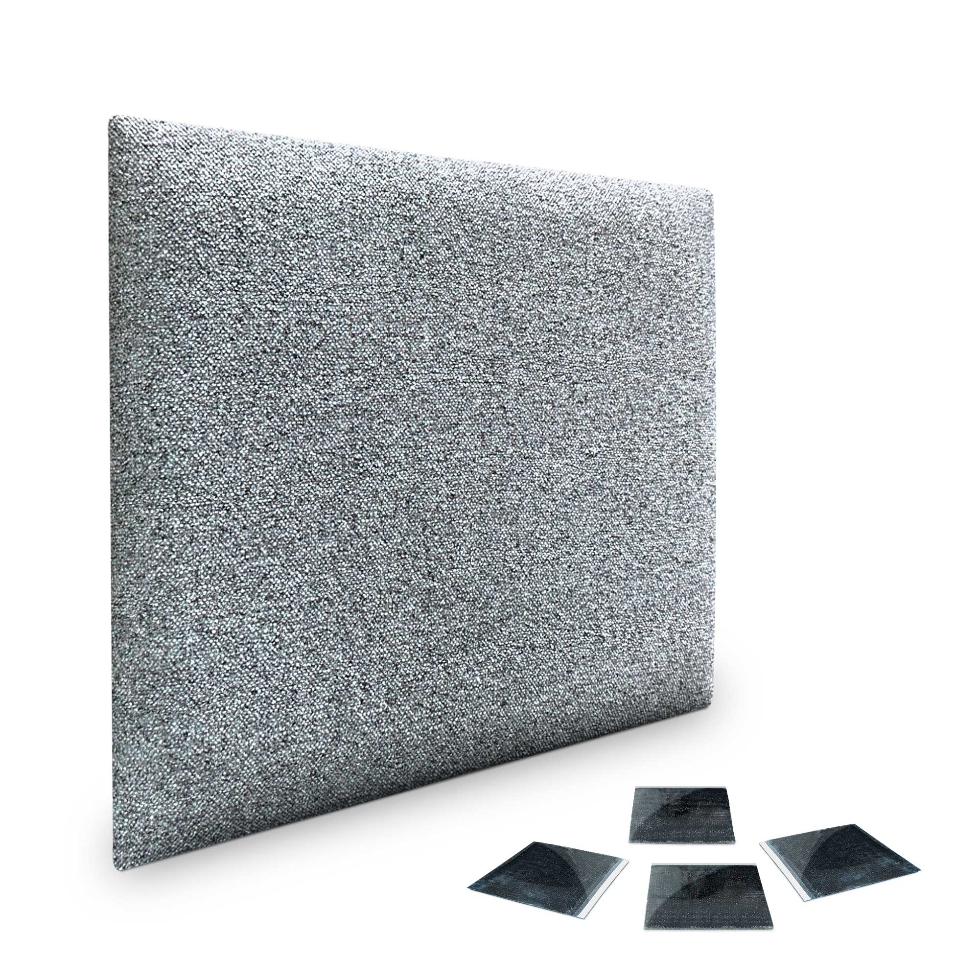 DHOME Juego de Paneles Tapizados de Tela Acualine Pack Autoadhesivos para Pared Acústicos Absorbentes Protección Segunda Gama de Colores
