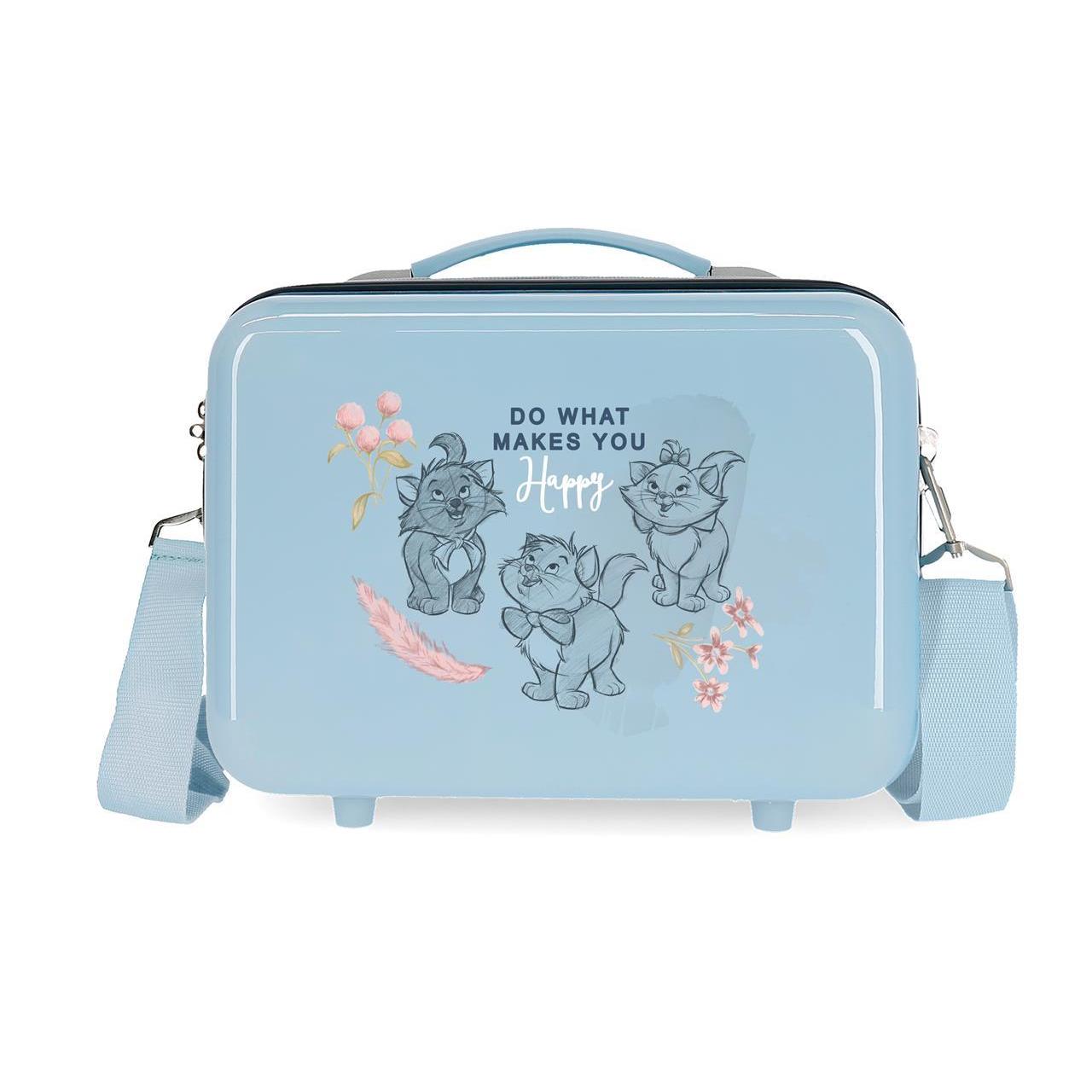 Neceser Abs Disney Neceseres clasicos azul claro 21x29x15cm