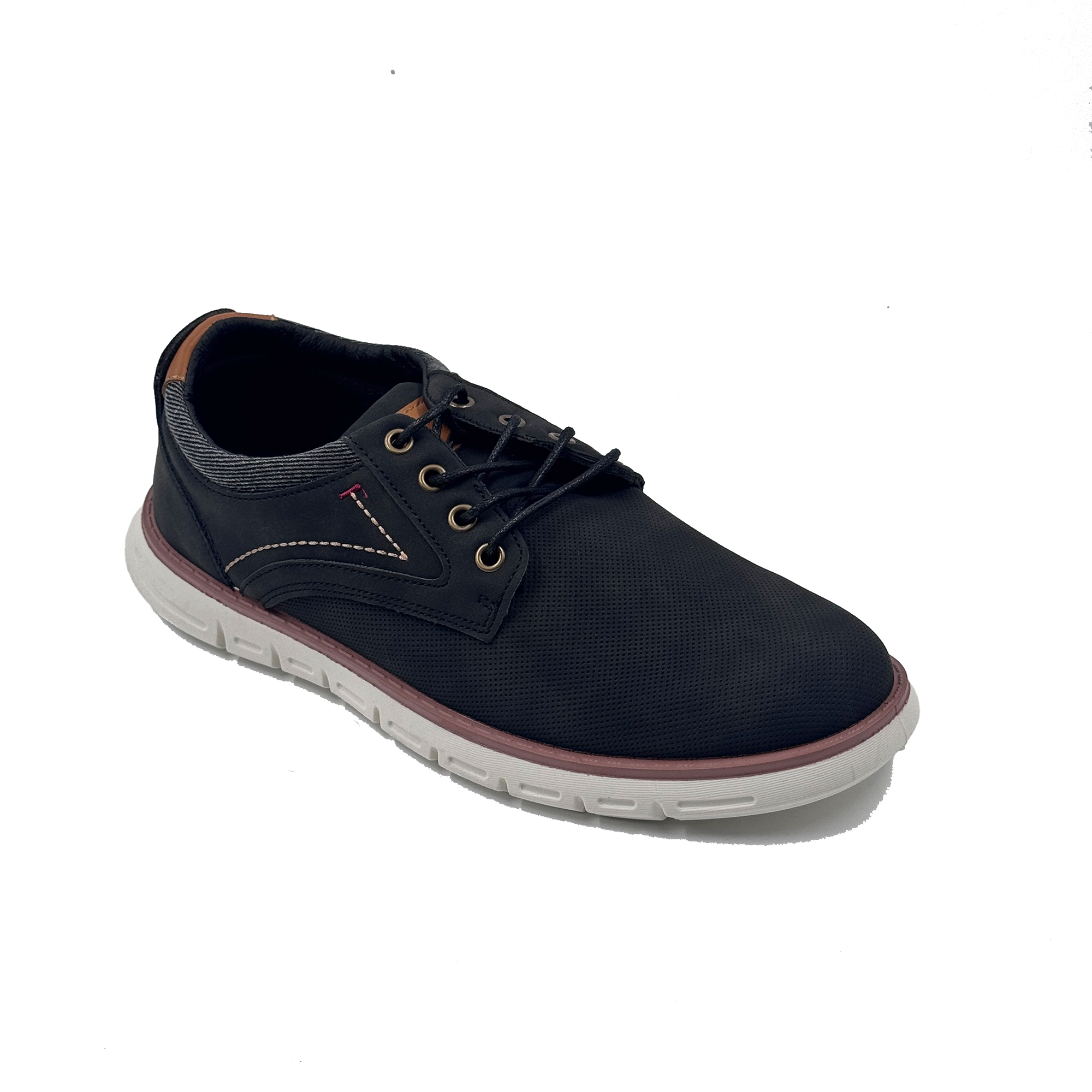 JZ Hermanos Zapatos casuales de gamuza para hombre