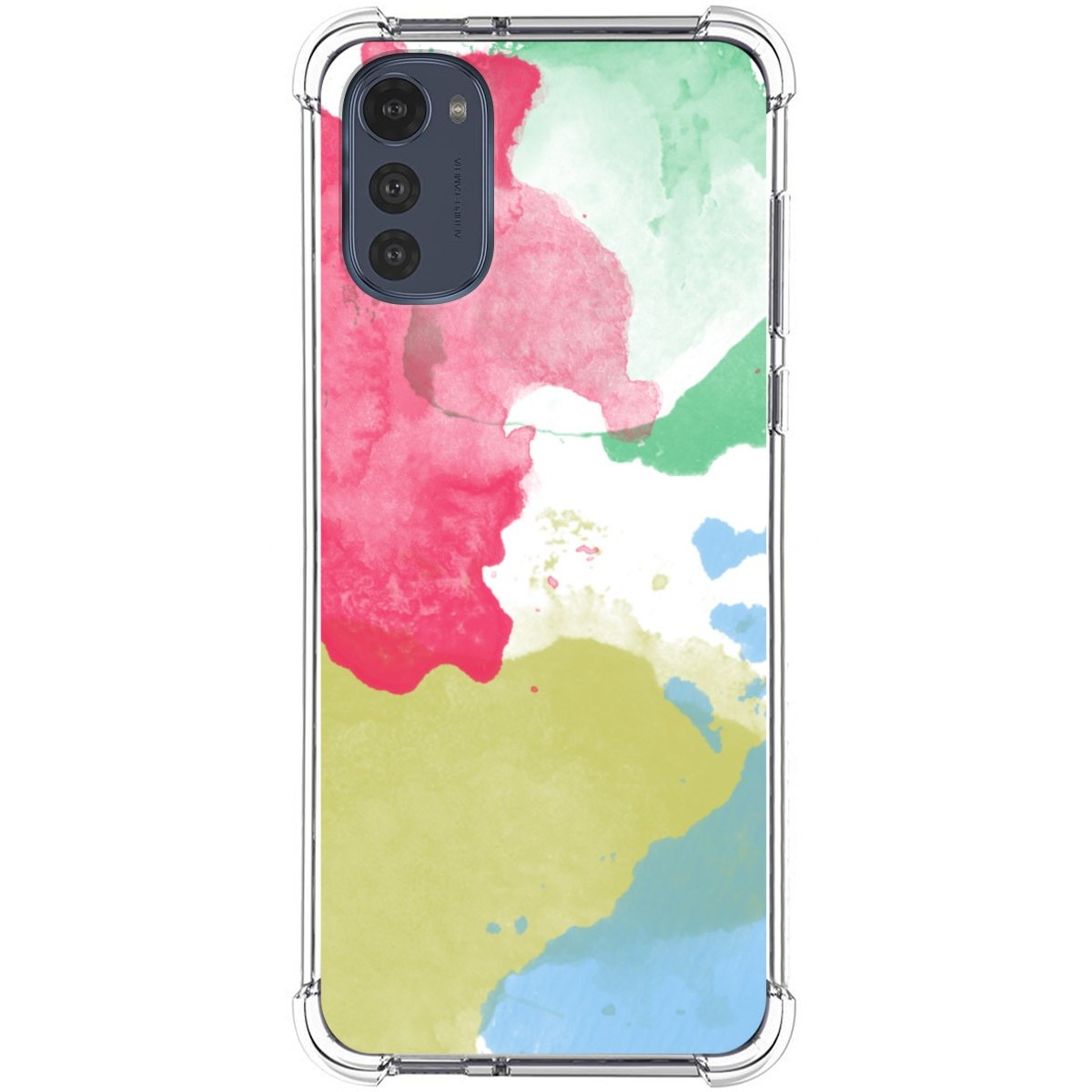 Funda Silicona Antigolpes para Motorola Moto E32 4G diseño Acuarela 02 Dibujos