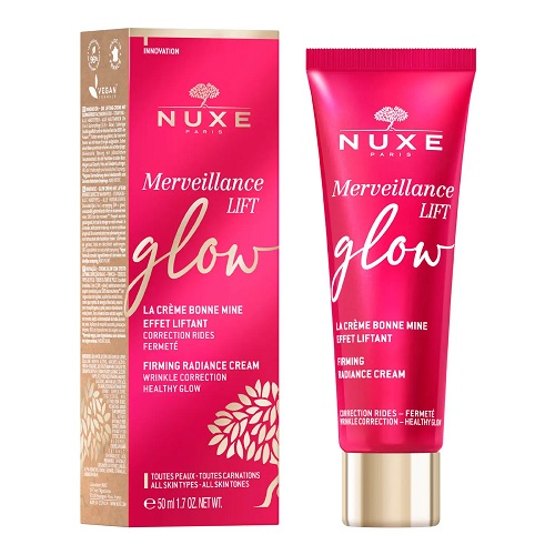 Crema Facial Nuxe Merveillance Lift Glow 50 Ml - Efecto Lifting Alisa y Luminosa