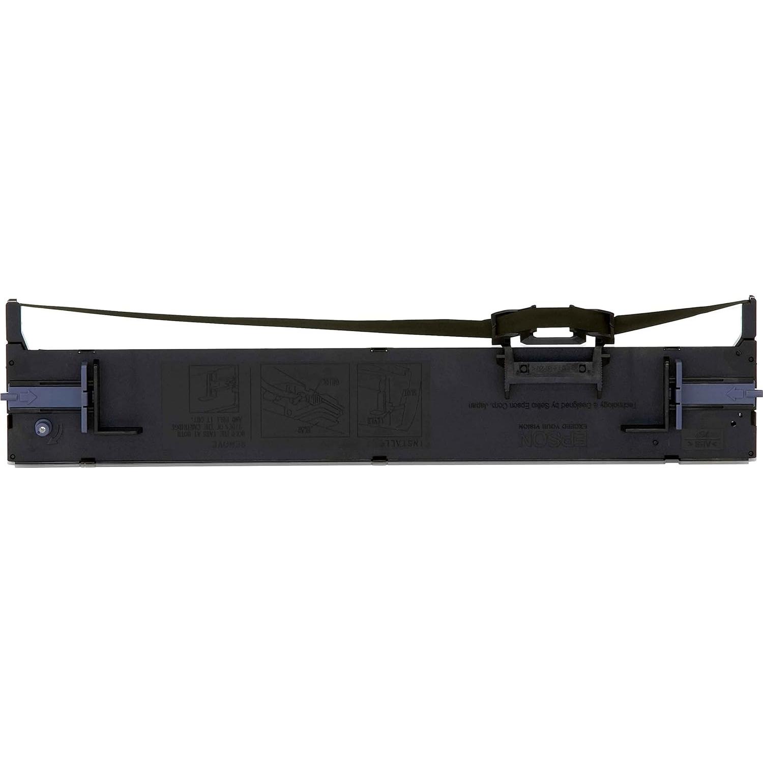 Epson C13S015610 - Cinta de nilón de impresión LQ-690, Negro