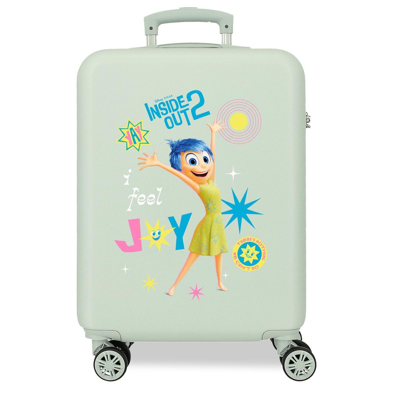 Maleta de cabina Inside out menta 38x55x20 cm