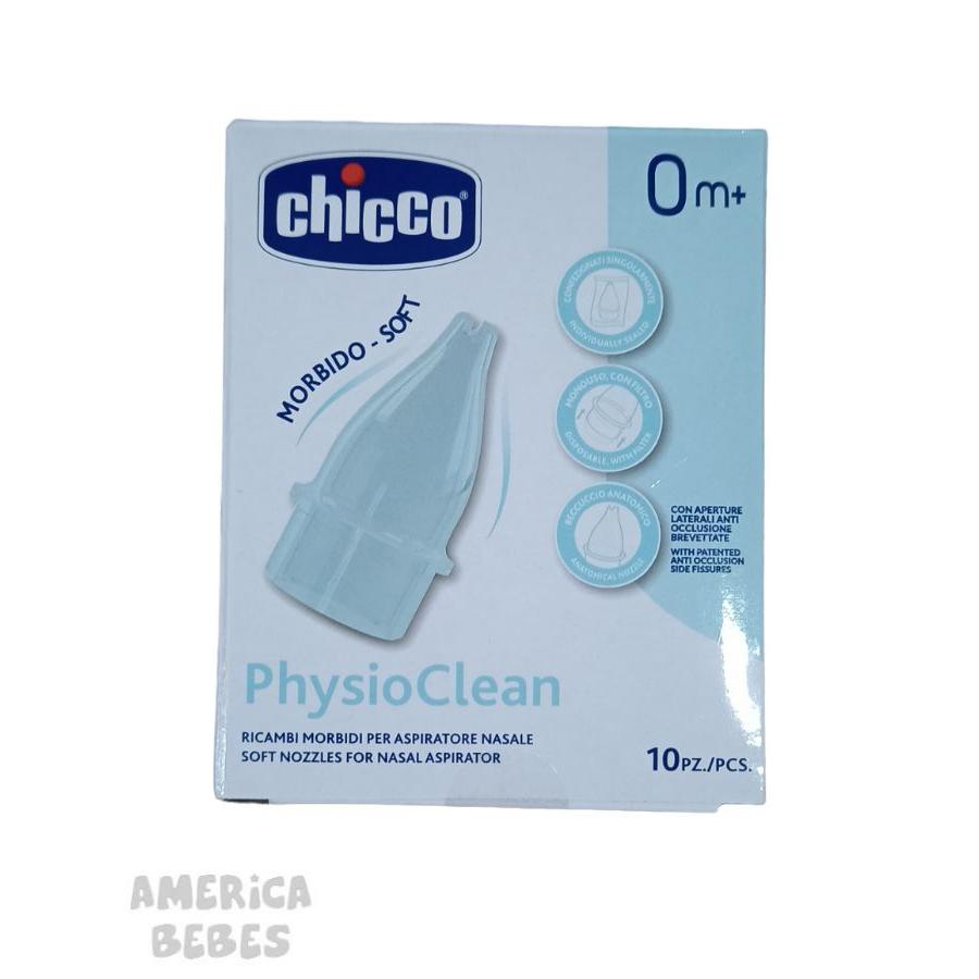 Chicco PhysioClean Recambios Aspirador Nasal 0M+ 10 Unidades