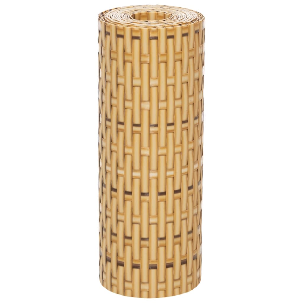 vidaXL Toldos de balcón 10 uds ratán sintético 255x19 cm Color Marrón claro,  Marrón y negro,  Antracita y mas