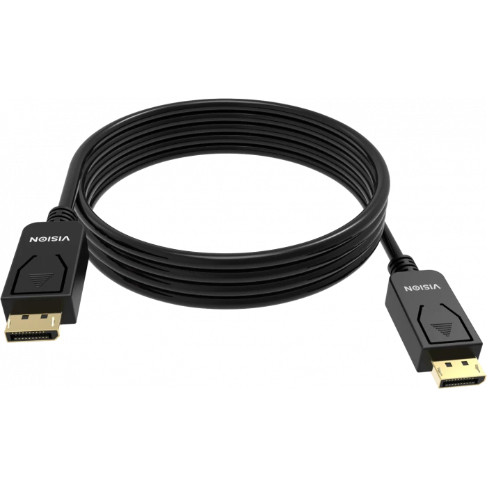 Vision 2m black 8k displayport cable