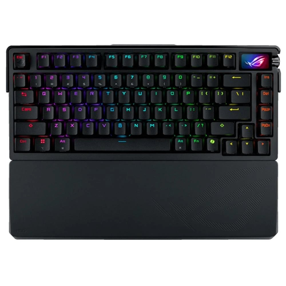 Teclado Asus 90MP03MA-BKUA01  | Gaming y uso intensivo, Mecánico, Retroiluminado, Integrada, USB (Tipo A / Tipo C), RF wireless 2.4 GHz, Bluetooth 5.1