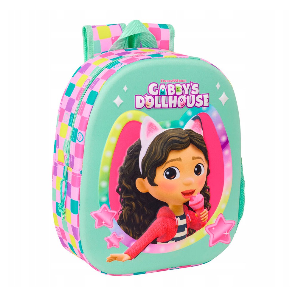 Mochila 3D Gabby's Dollhouse 27 x 10 x 33 cm.