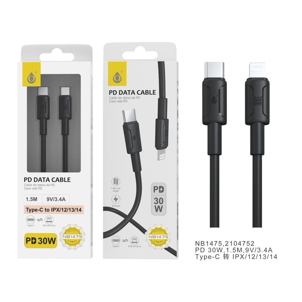 Cables de Datos PD Tipo C a Iphone - Lightning NB1475 NE Cable de