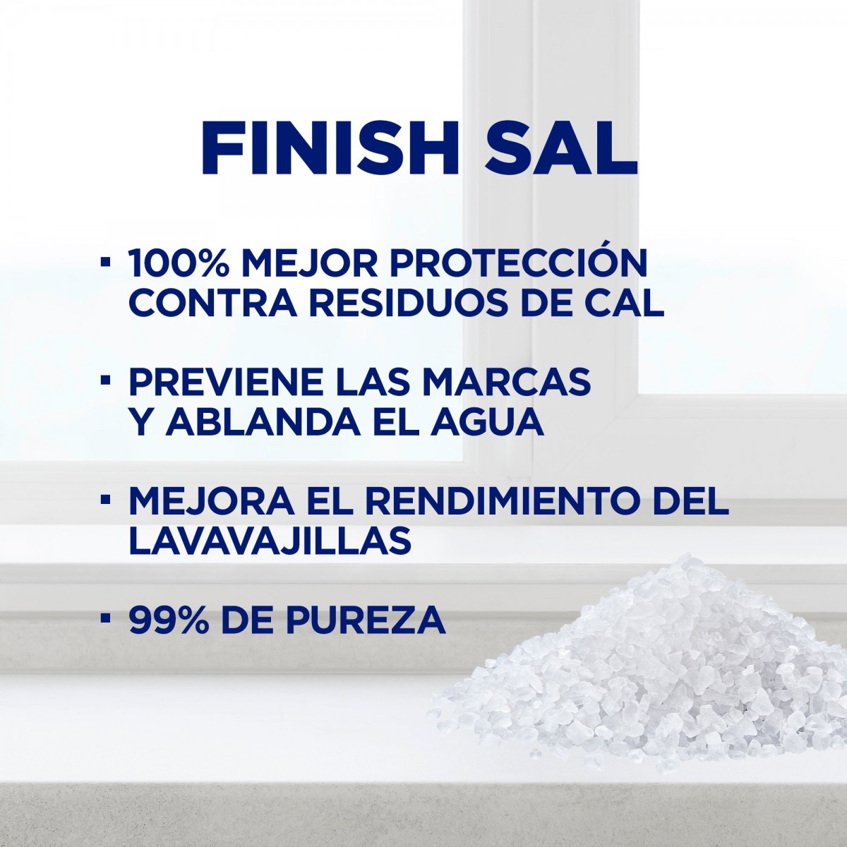 Sal para lavavajillas Finish 1 kg – aseomira