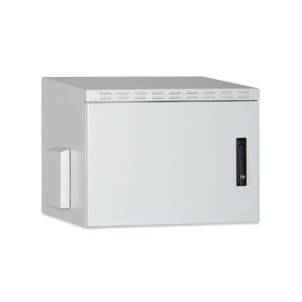 DIGITUS Armario mural exterior 19'' 7U,450mm de profundidad,carga máx.100kg,entrada de cable(2xM32,1xM63,2x28mm tapa ciega),(AlxAn) 490x600 mm,IP55,gris(RAL 7035),(Al x An)490x600mm,(RAL 7035)