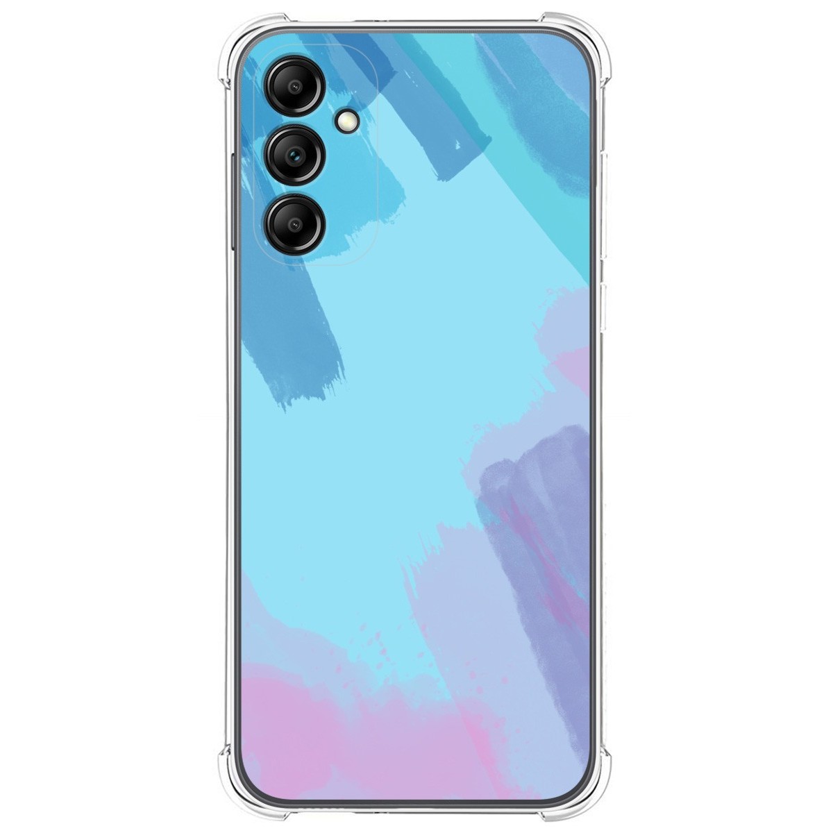 Funda Silicona Antigolpes para Samsung Galaxy A14 4G / 5G diseño Acuarela 10 Dibujos