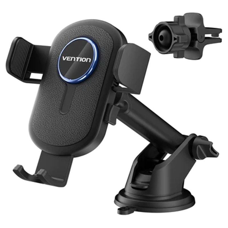Soporte de smartphone para coche vention kscb0/ negro