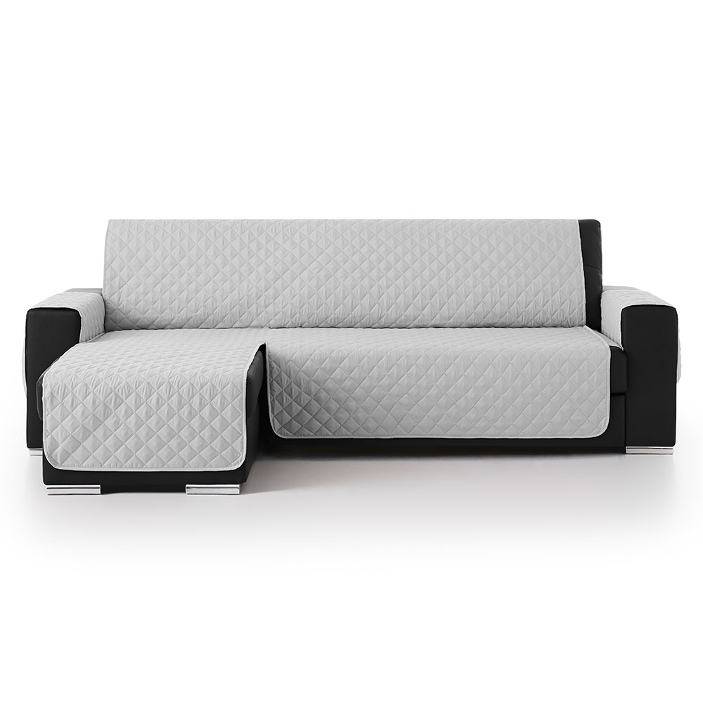 MAXIFUNDAS FUNDAS DE SOFA & CHAISE LONGUE | Modelo Couch Cover | Cubre Sofá Chaise Longue Acolchado Brazo Izquierdo 200 Cm | Amplia variedad de colores disponible