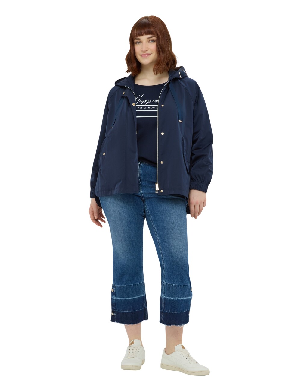 Fiorella Rubino - Parka con capucha y maxi cordón