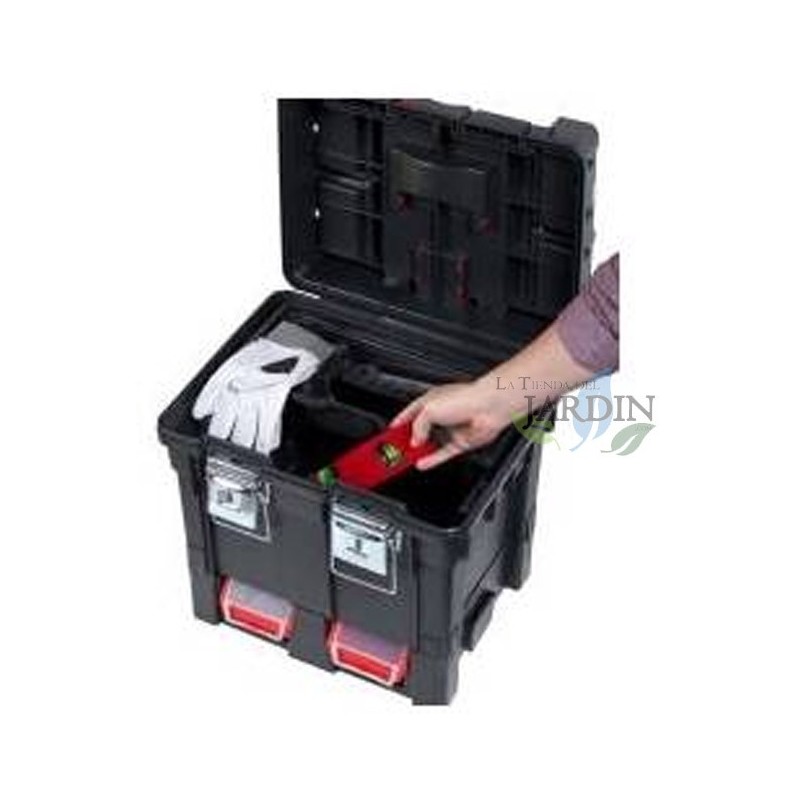 SUINGA Trolley compacto de trabajo 50x36x71 cm ideal para herramientas y equipos de trabajo en espacios reducidos