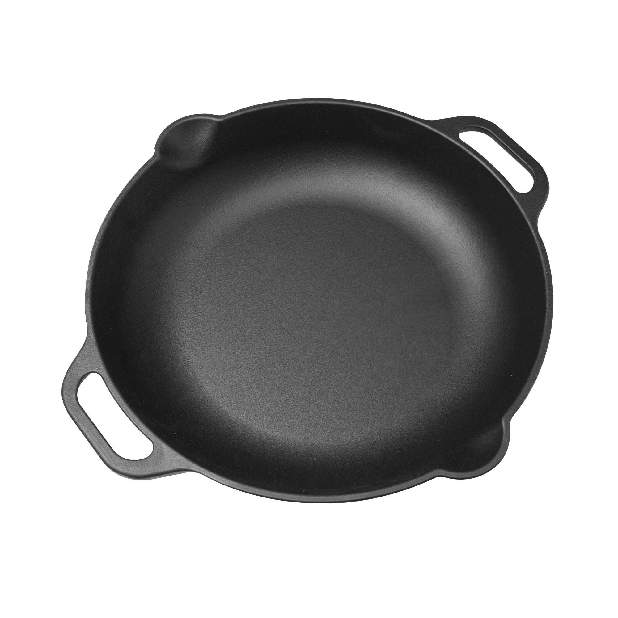 Victoria Paellera Sartén Hierro Fundido Inducción 33cm, Apta para Fuego, Barbacoa, Horno, Vitrocerámica, Gas, Cast Iron Skillet, Libre de Tóxicos sin PTFE ni PFOA