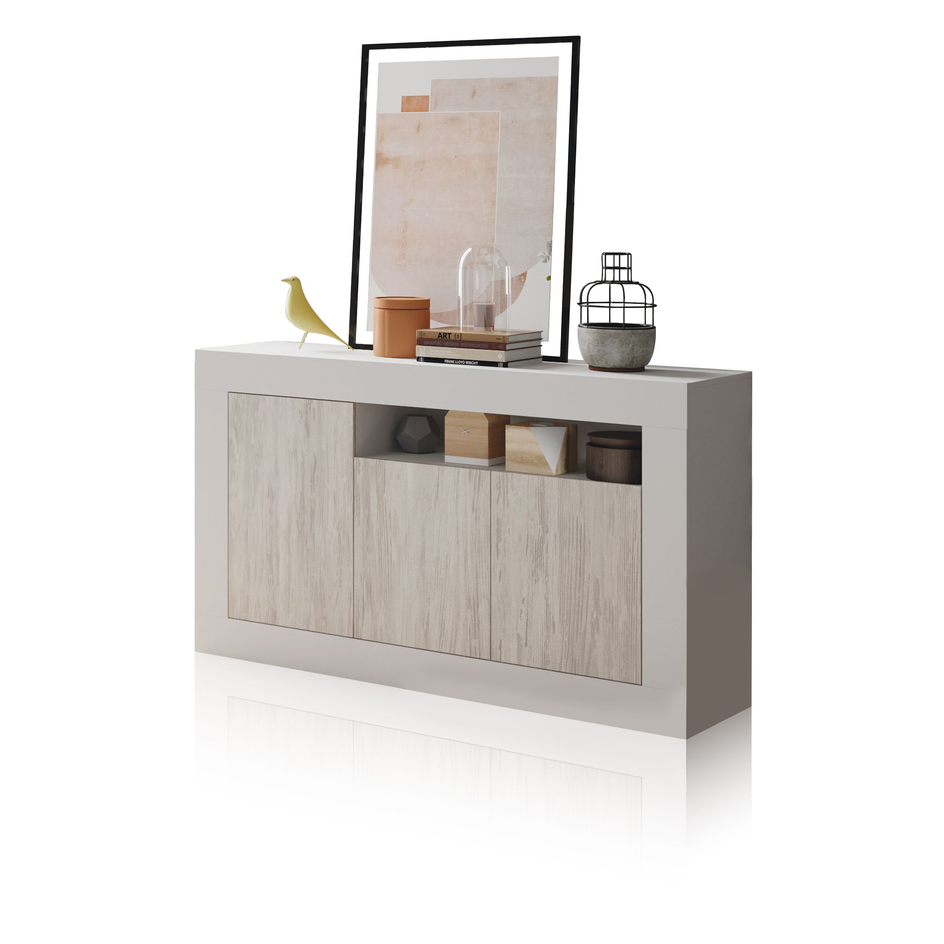 Duehome - Aparador Gian  144 cm x 42 cm x 87 cm