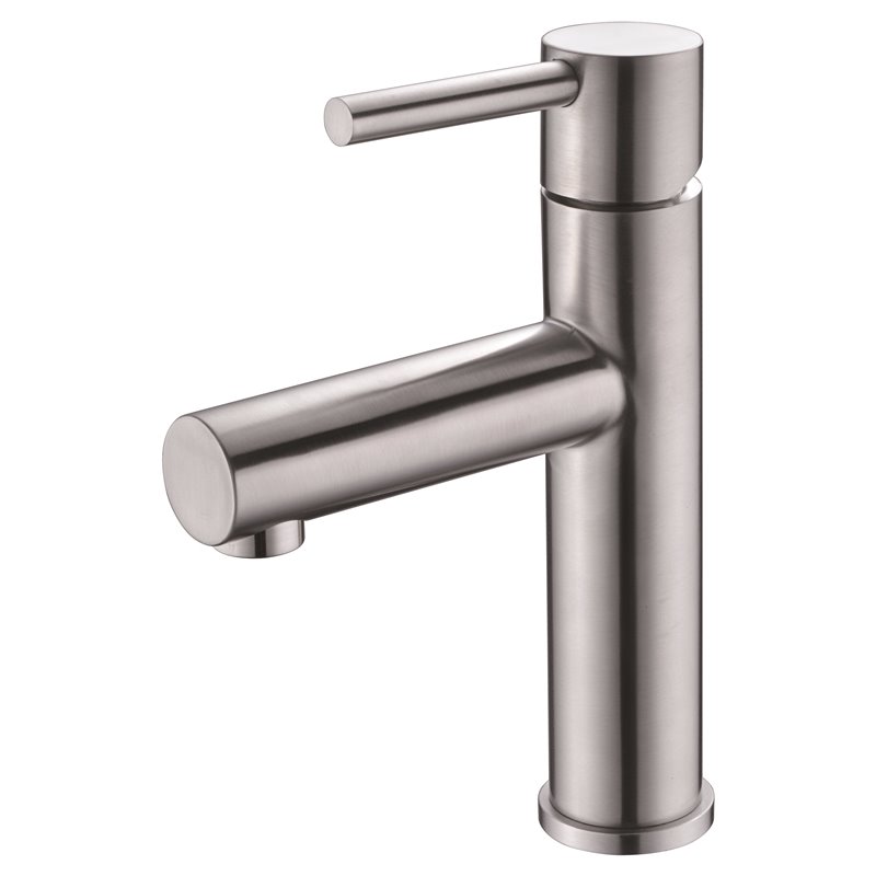 Imex Moscú BDK034-1 grifo monomando para lavabo de acero resistente con acabado cromado