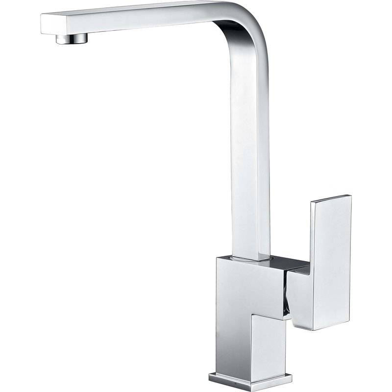 Imex Cox GCC001 grifo de cocina monomando caño alto rectangular acabado cromado
