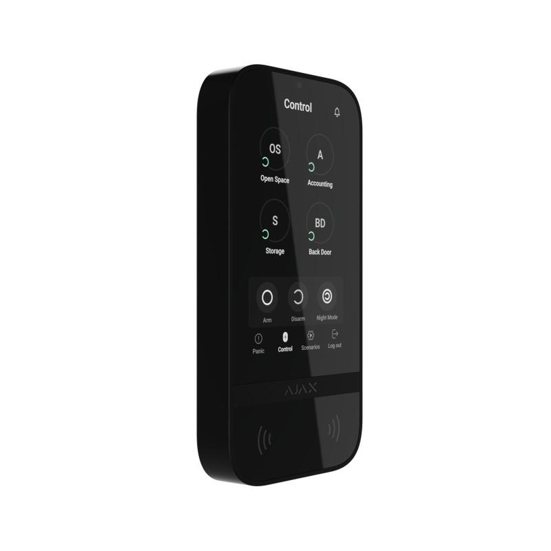 Ajax Tastiera Touch 8EU Nero