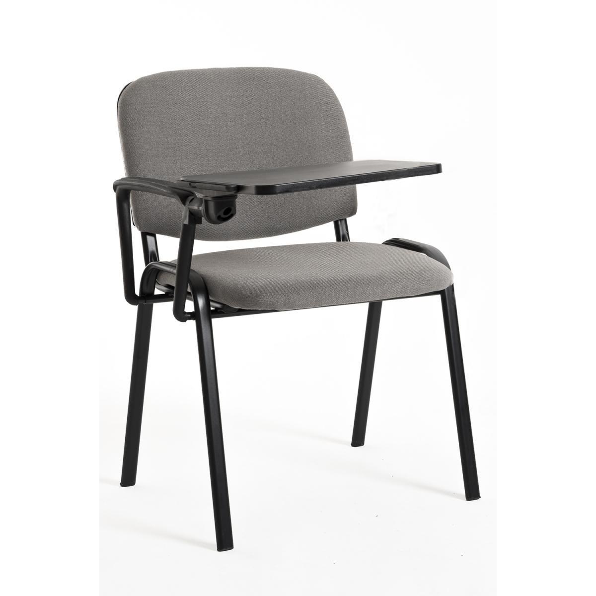 Regalos Miguel - Pack 4 Sillas de Oficina sin ruedas ni brazos Ofis con Pala - Máxima Ergonomía - Ideal para Escritorio y Gaming