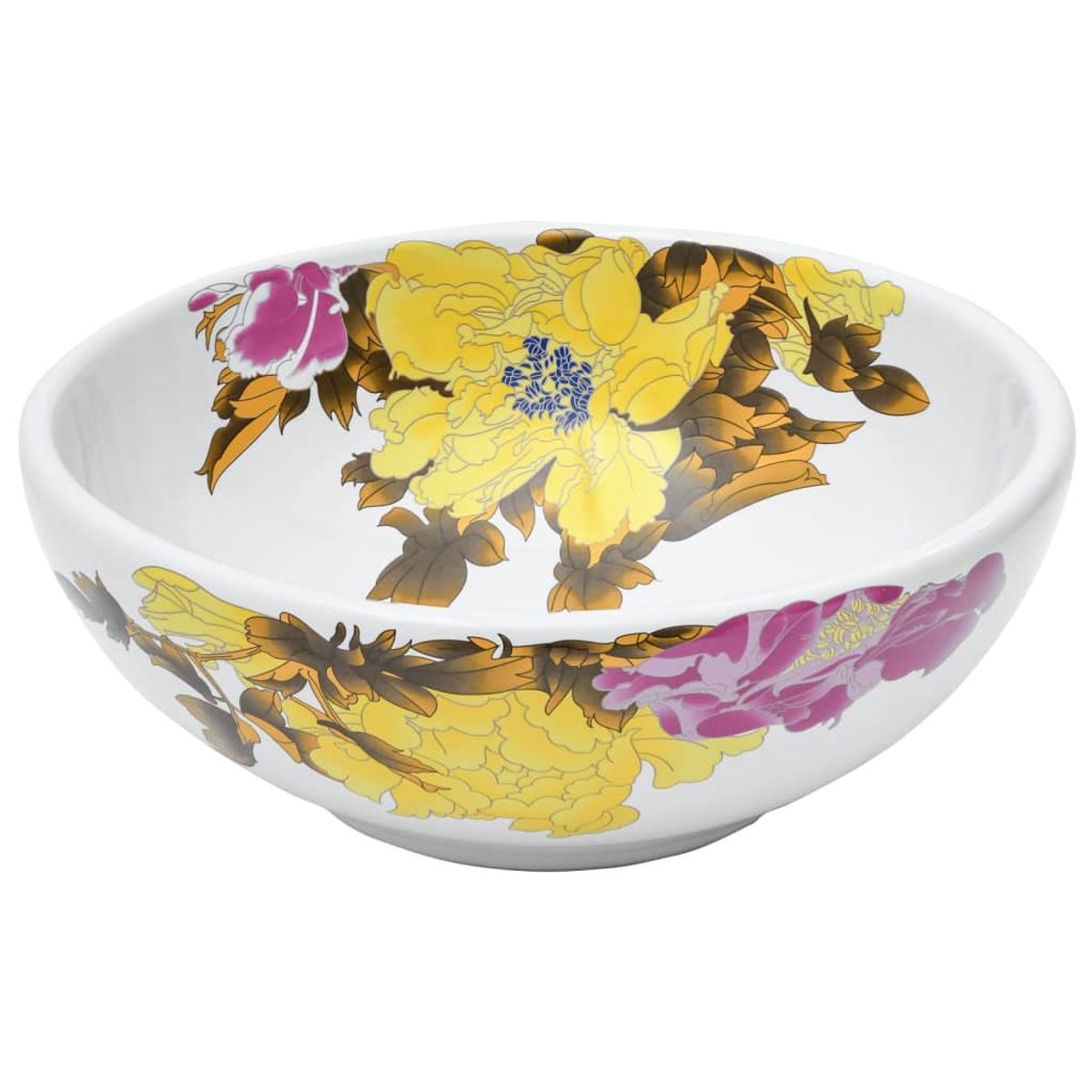 Lavabo sobre encimera Monnet cerámica Ø41x14 cm