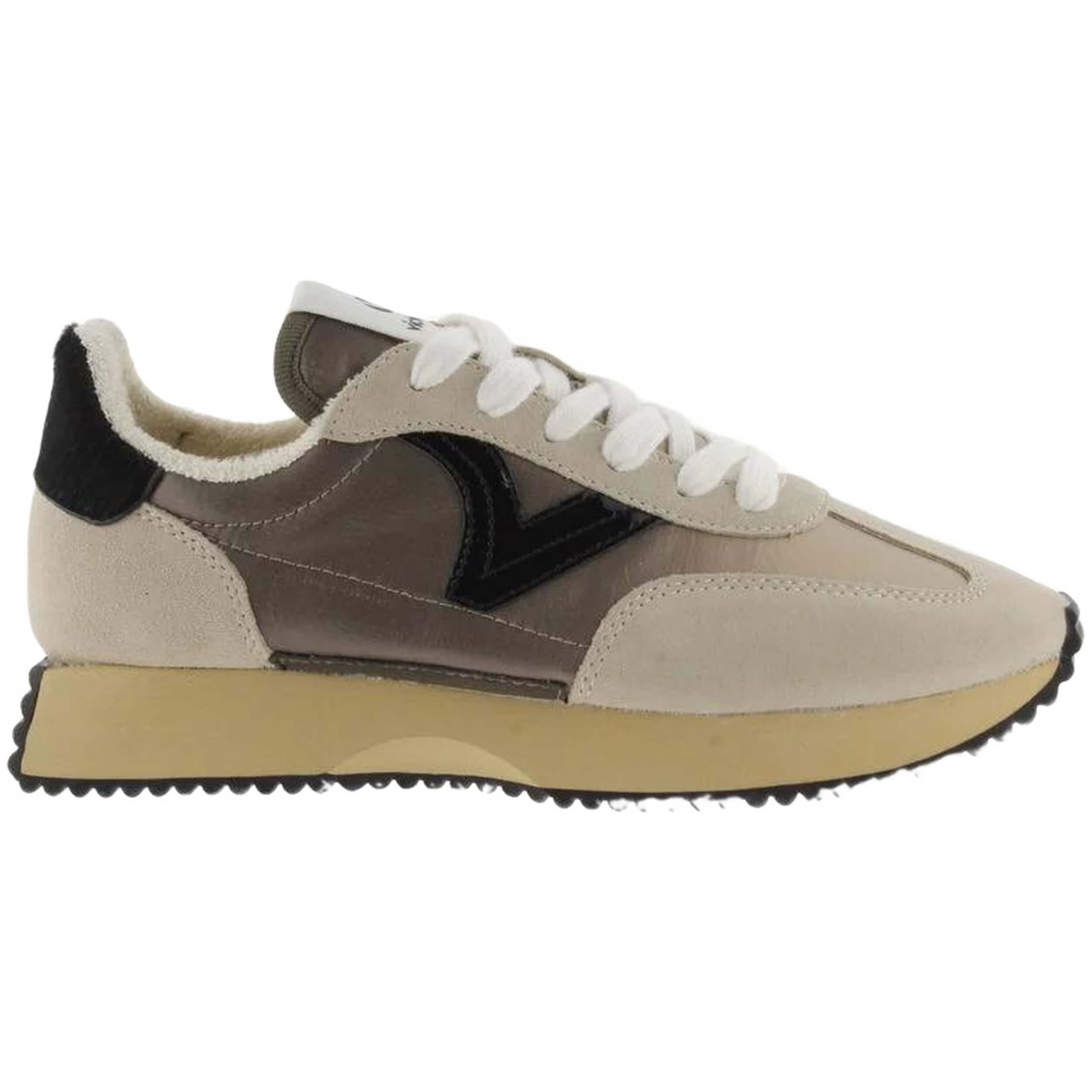 Zapatillas Victoria  para mujer en color beige
