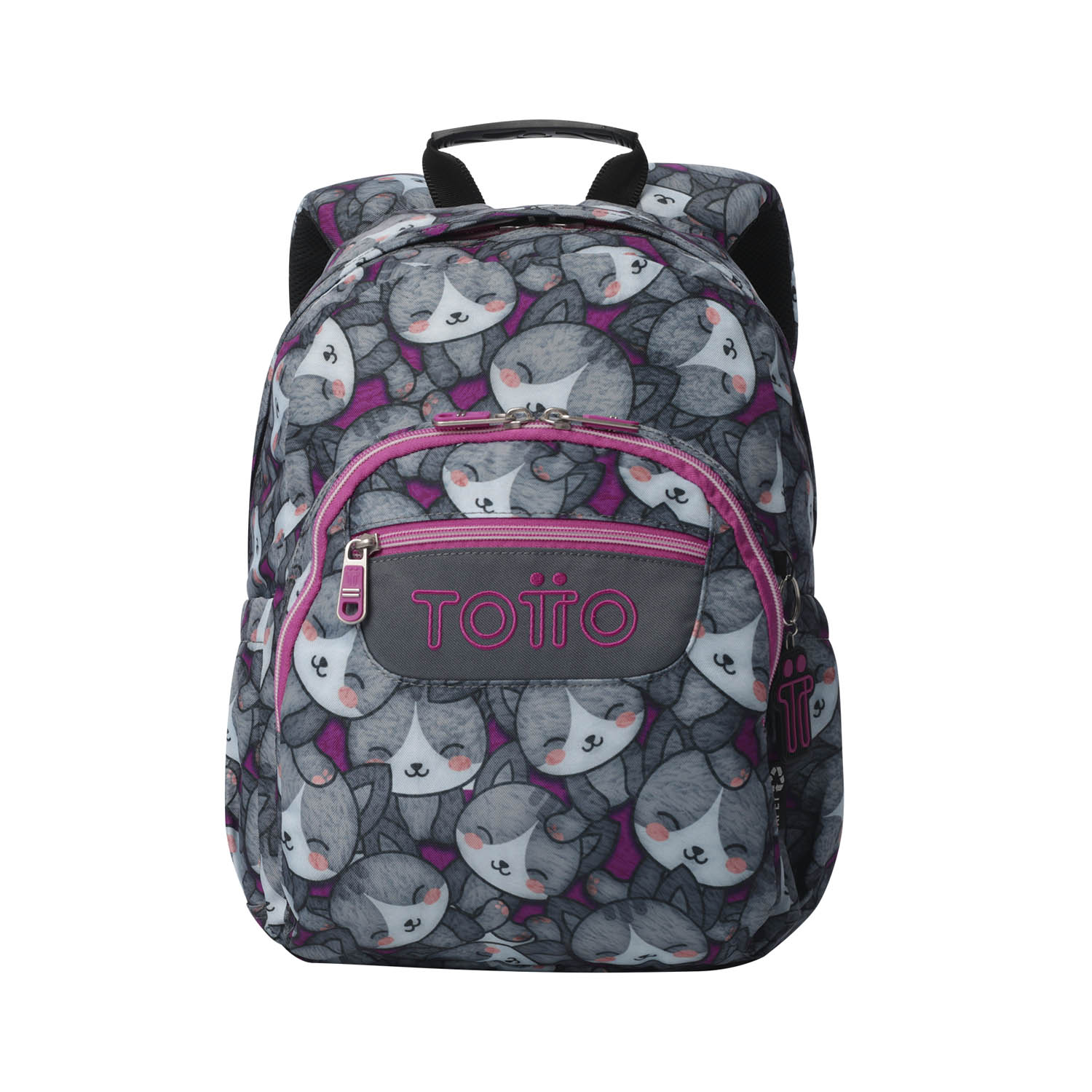 Totto Mochila escolar Gommas Material: Poliéster reciclado 29 x 39 x 14 cm
