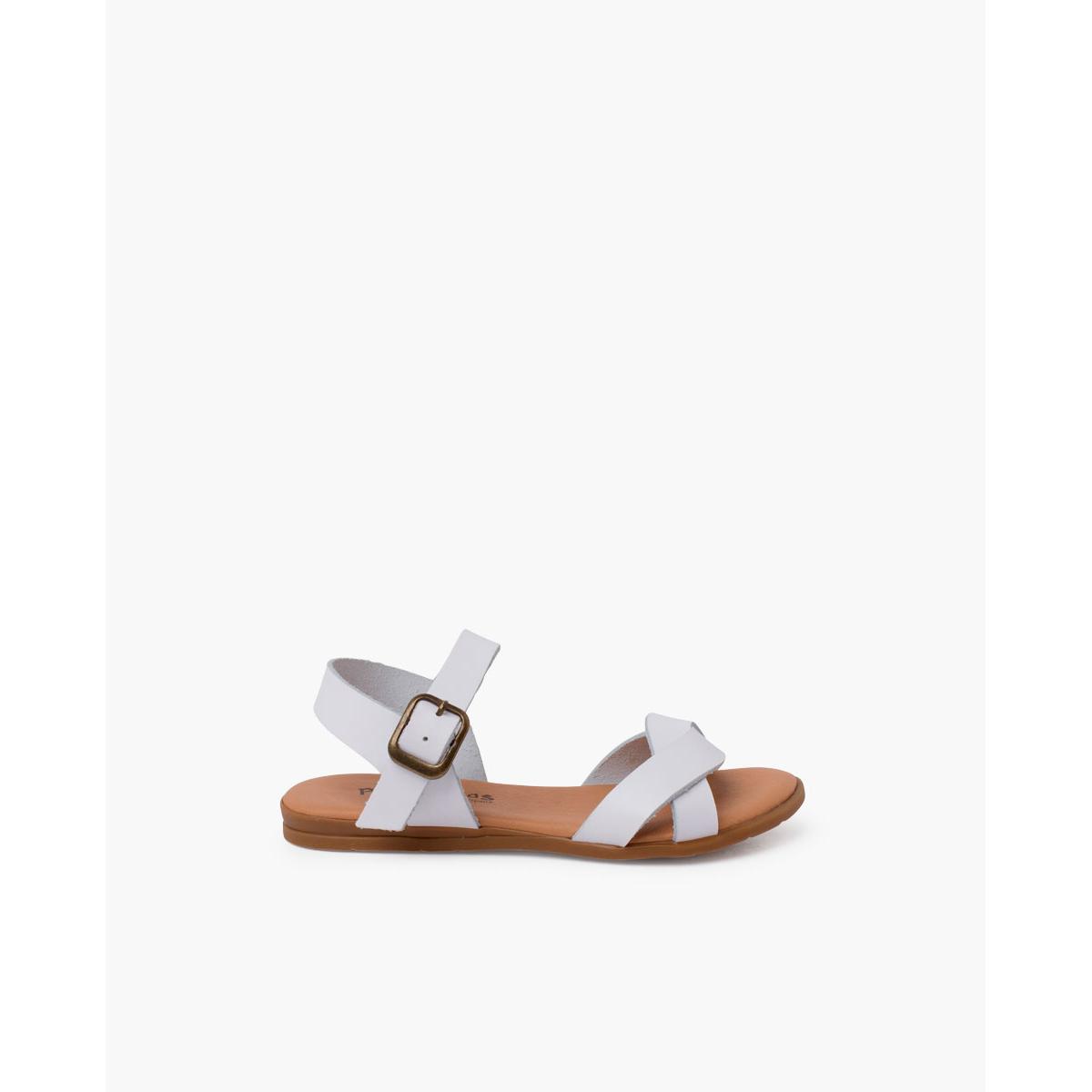 Pisamonas Sandalias Doble Tira Entrelazada Niñas