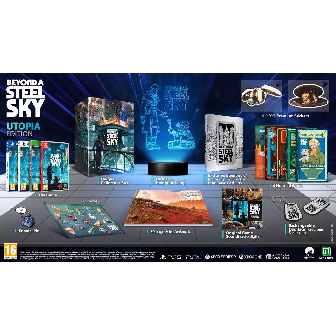 Beyond a Steel Sky Utopia Edition - PlayStation5 - Nuevo Precintado - PAL España
