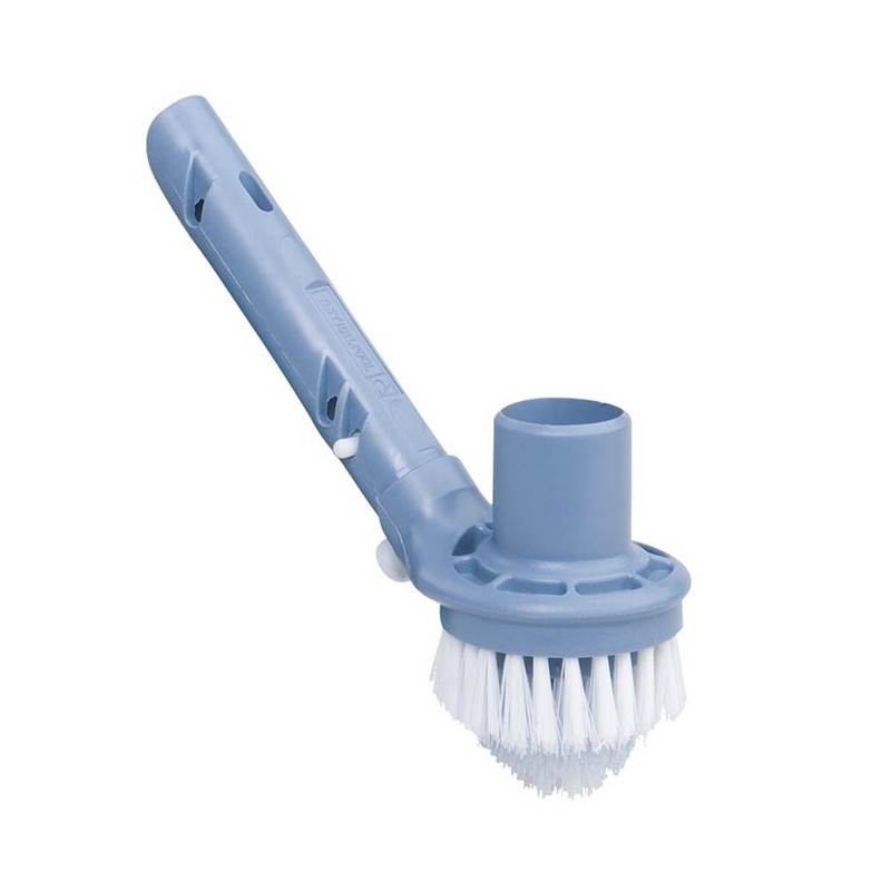 Suinga Cepillo para Esquinas de Piscina con Aspiración - Limpieza Eficiente de Rincones