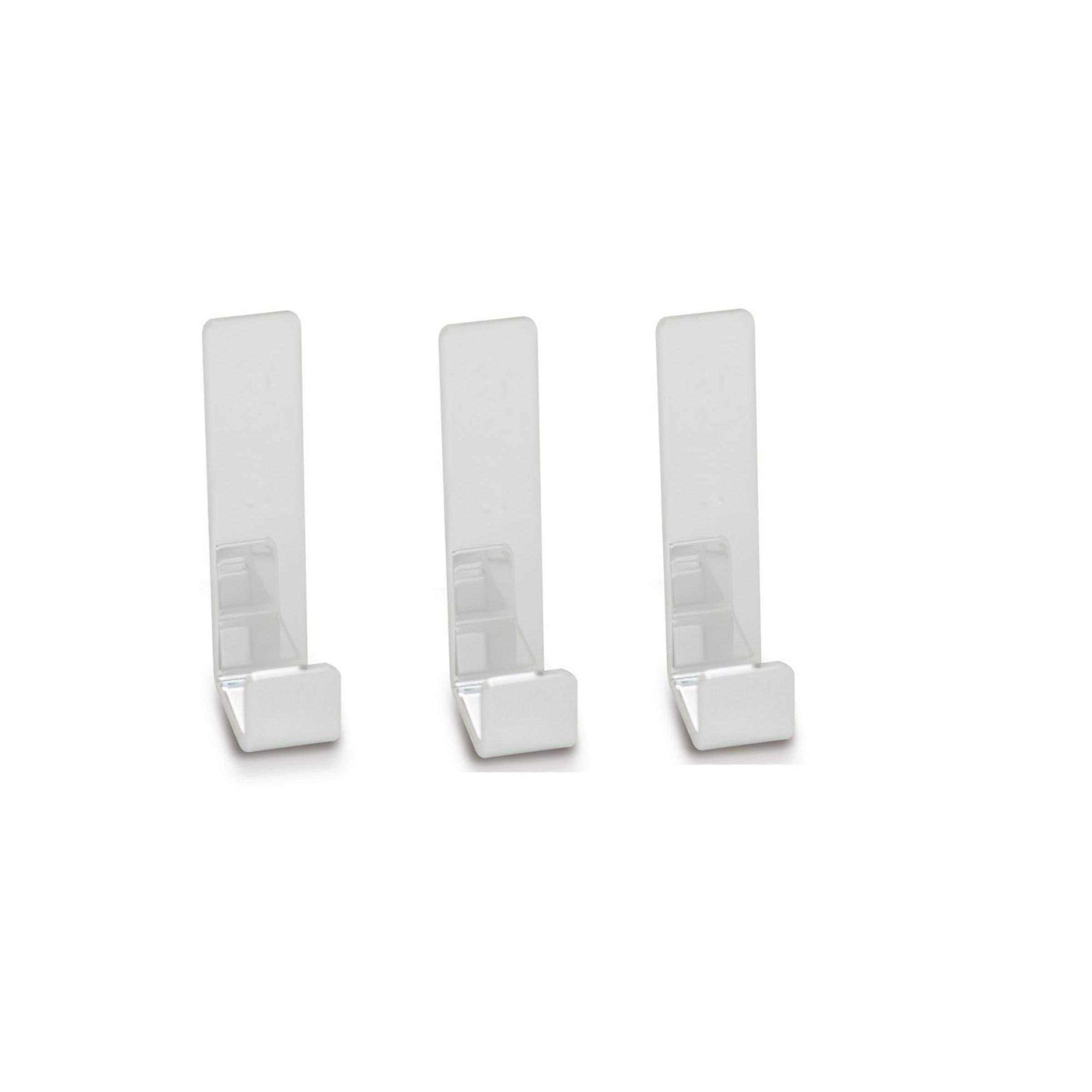 BELTRAN 943 HOTEL Pack.3 Perchas Individual M.Dubai Cromo Adhesivo - ref: 064-943