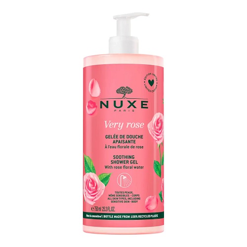 Gel de Ducha Nuxe Very Rose 750 Ml - Piel Calmada y Reconfortada