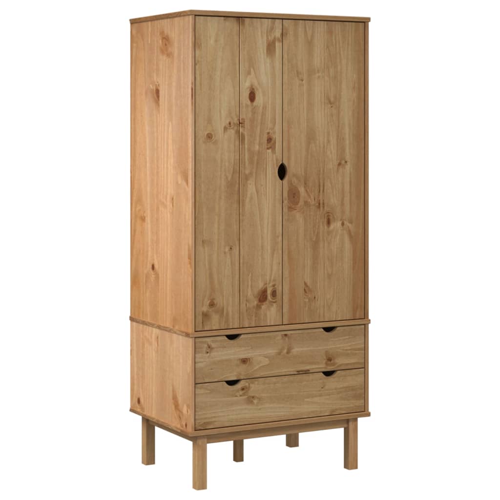 Armario OTTA madera maciza pino 76,5x53x172 cm