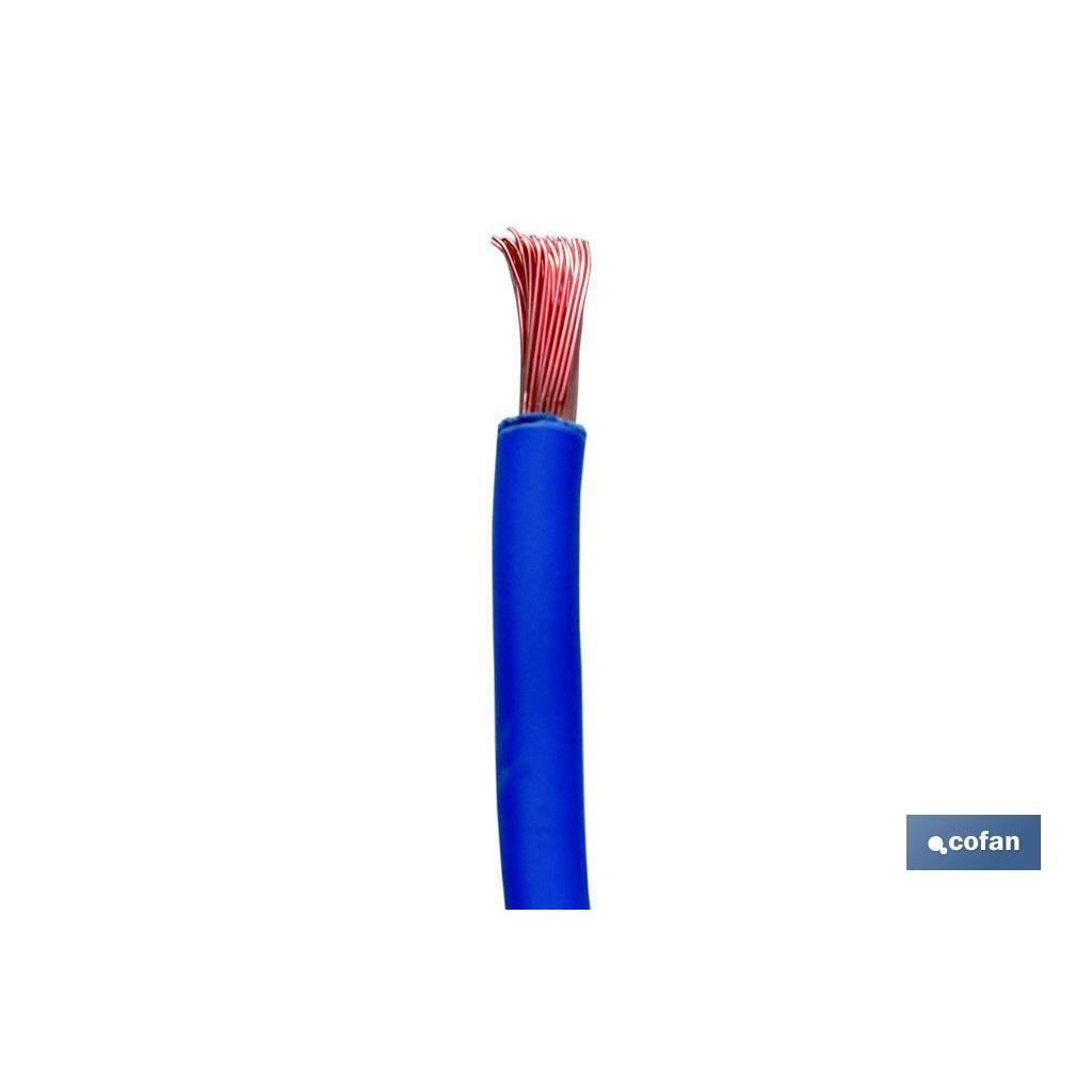 Rollo cable h07v-k 1x2,5mm2 azul (100m)