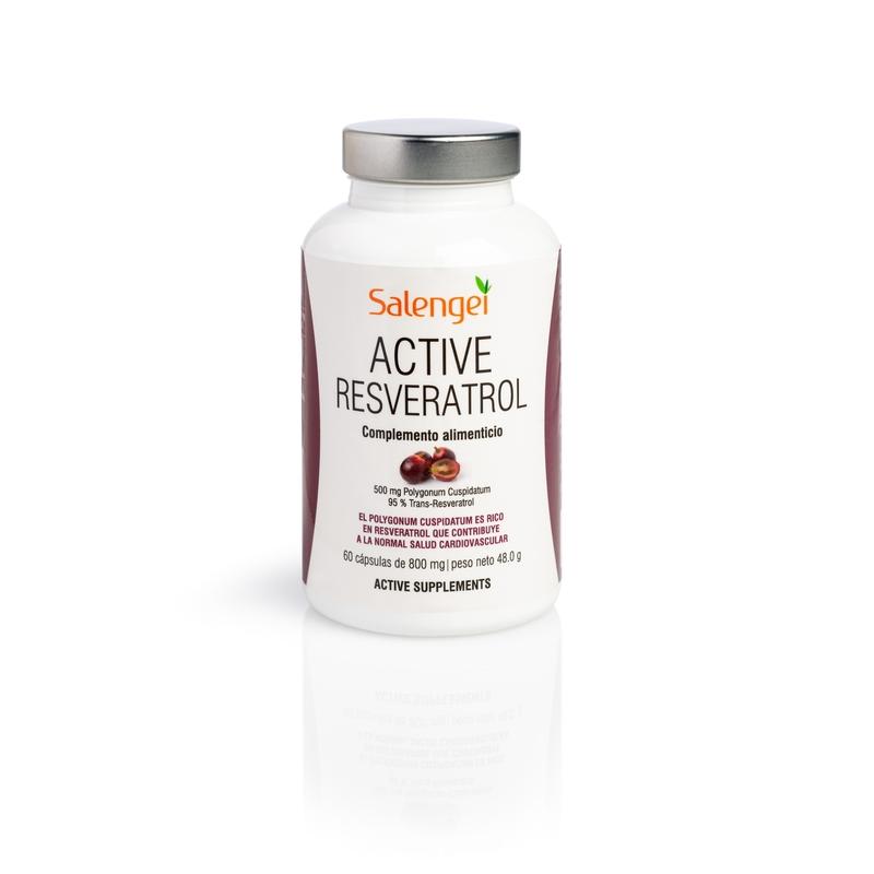 Salengei Active Resveratrol 60 Caps X 500 Mg