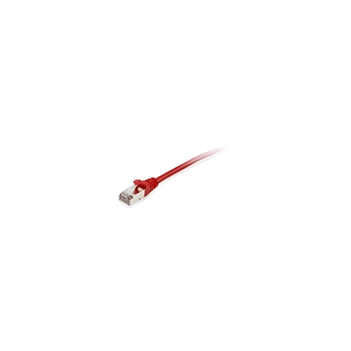 Equip - Cable de Red Cat.6A S/FTP Apantallado 10G 0.25m Rojo