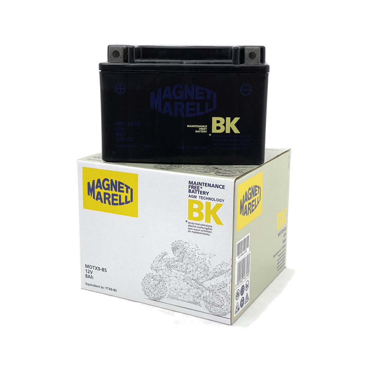 Maintenance-free motorcycle battery ytx9-bs from motx9-bs