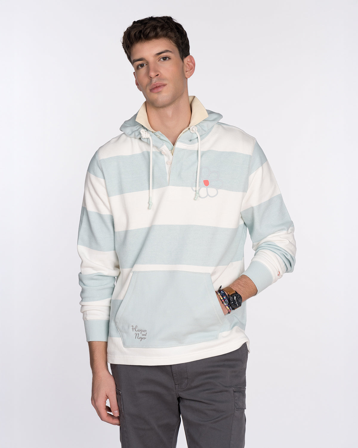 Harper & Neyer Sudadera de Hombre Groovy Thread