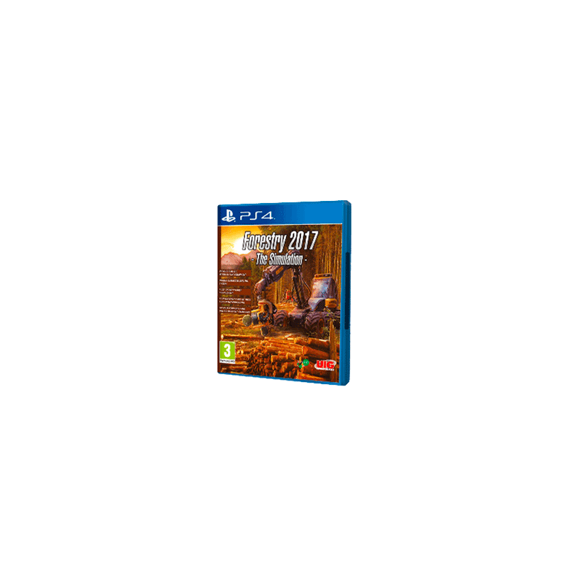 Forestry 2017 Simulador de Leñador PS4 - Maquinaria Pesada y Tala de Árboles