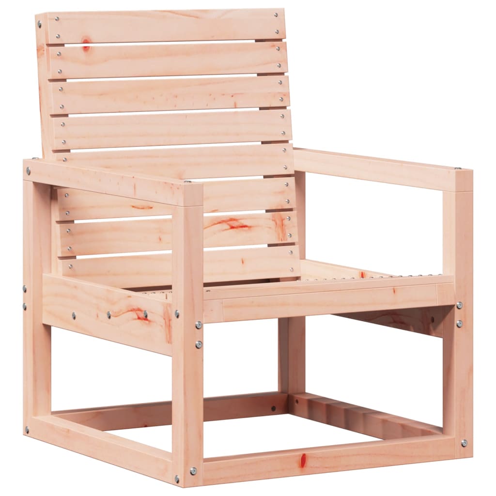 vidaXL Silla de jardín madera de impregnada 57,5x63x76 cm