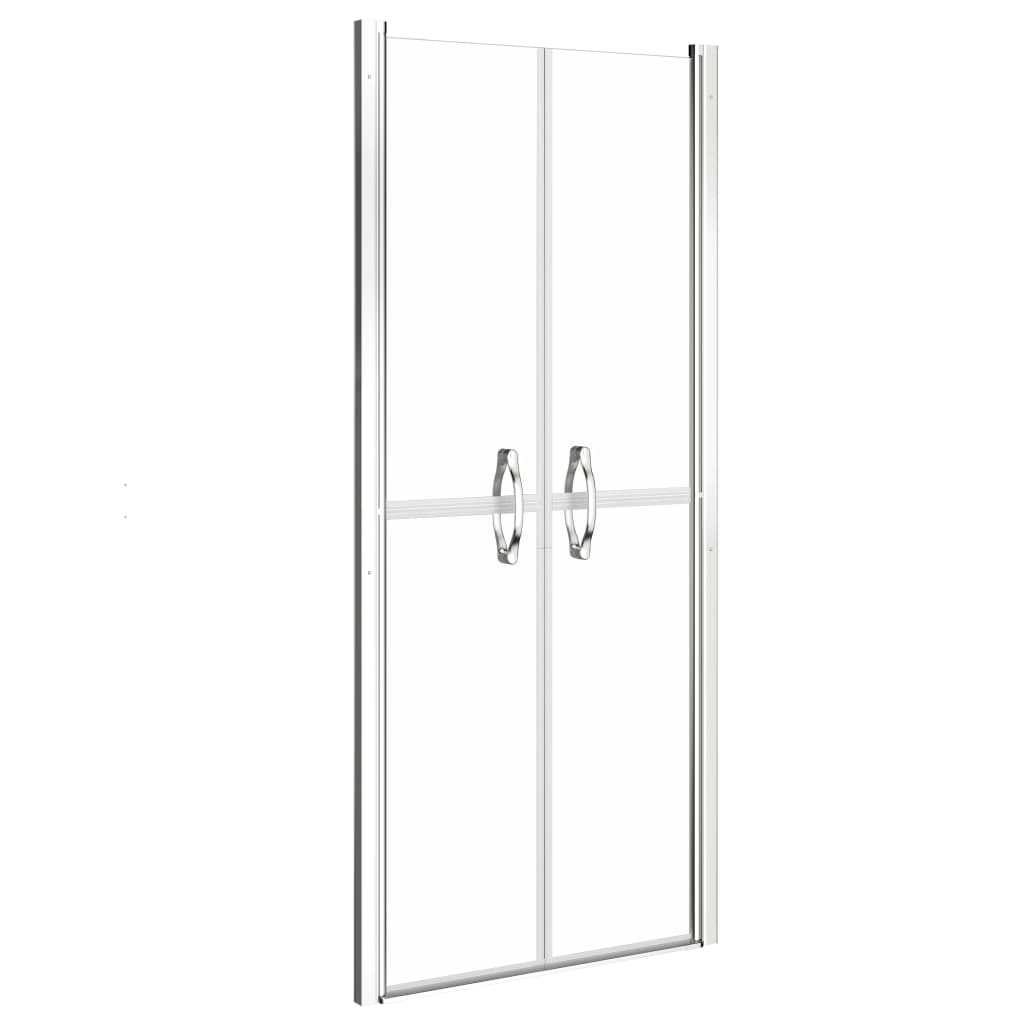 vidaXL Puerta de Ducha Transparente (88-91)x190 cm Cabina Baño Aseo Mampara Color Negro,  Plateado, y mas