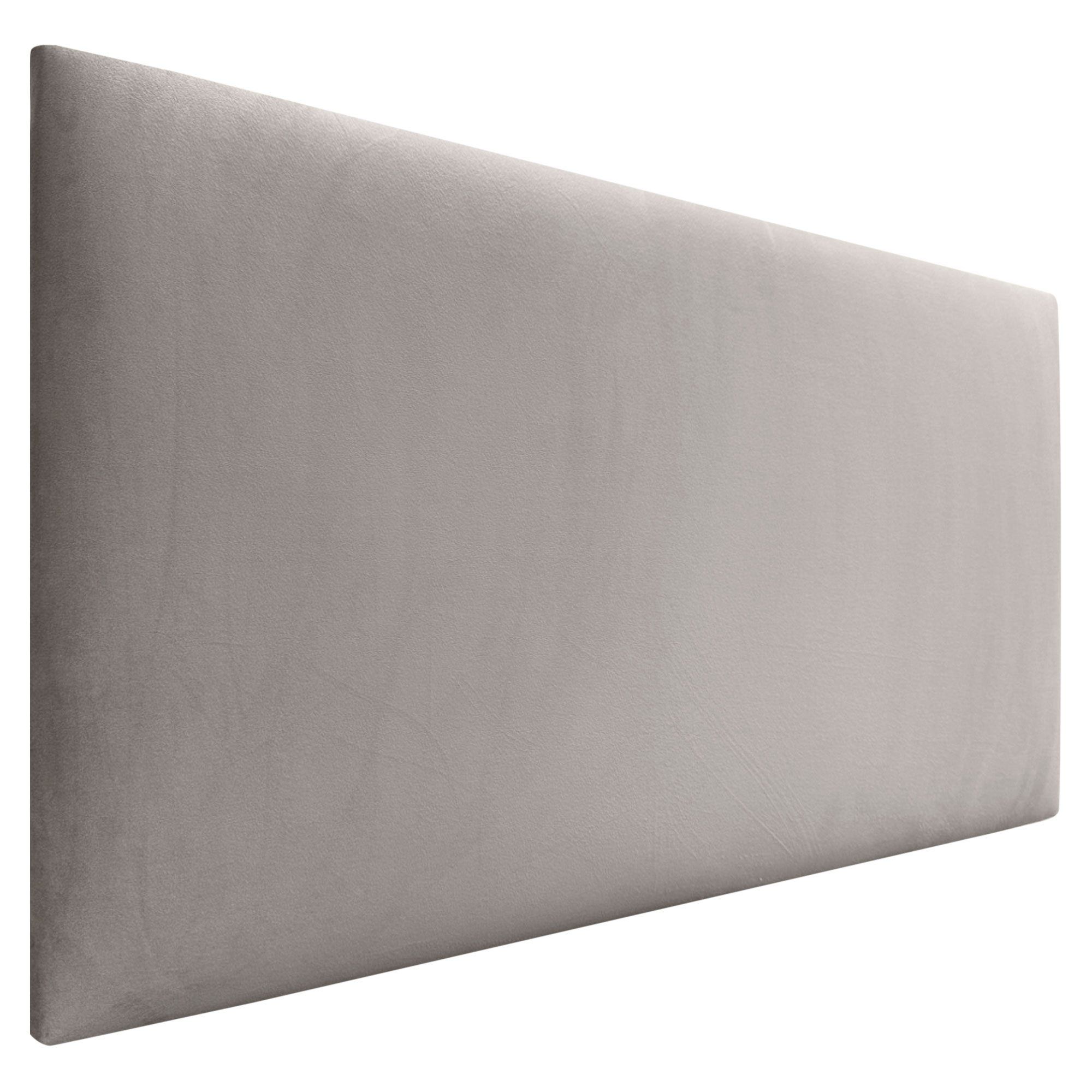 DHOME Cabecero en Terciopelo Liso Alta Gama Moderno con 8cm Grosor