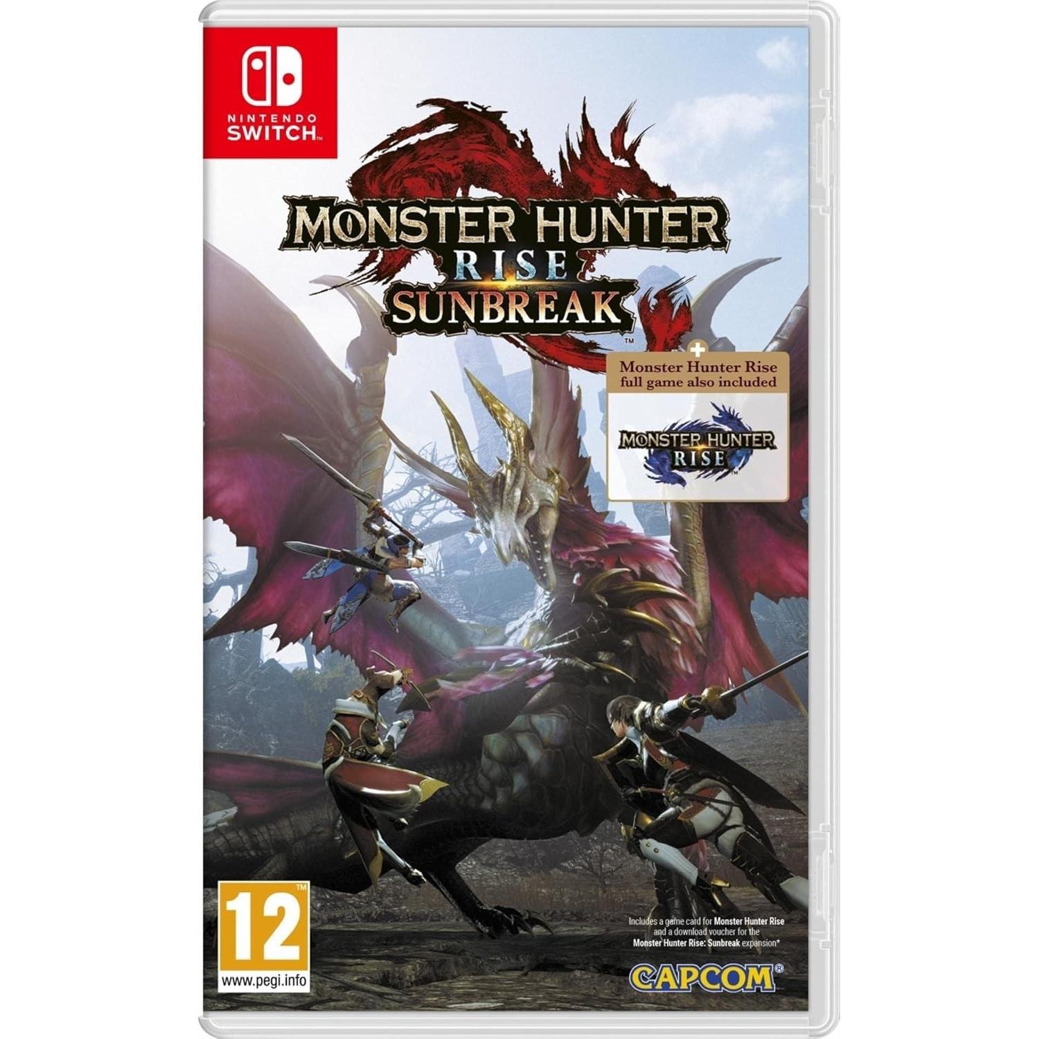 Monster Hunter Rise + Sunbreak Juego para Consola Nintendo Switch